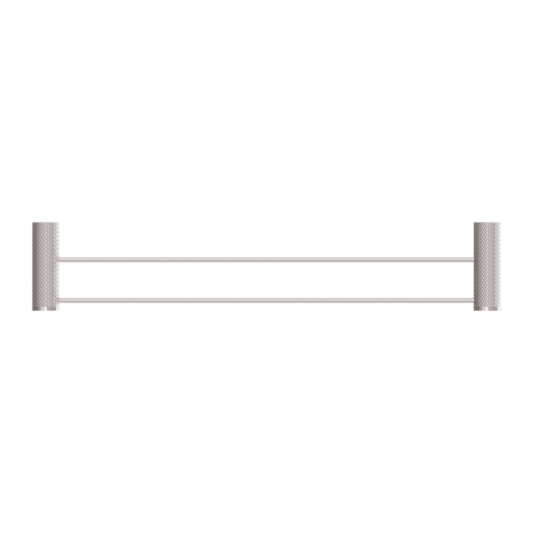 BAI 1483 Double Towel Bar 24-inch in Brushed Nickel Finish