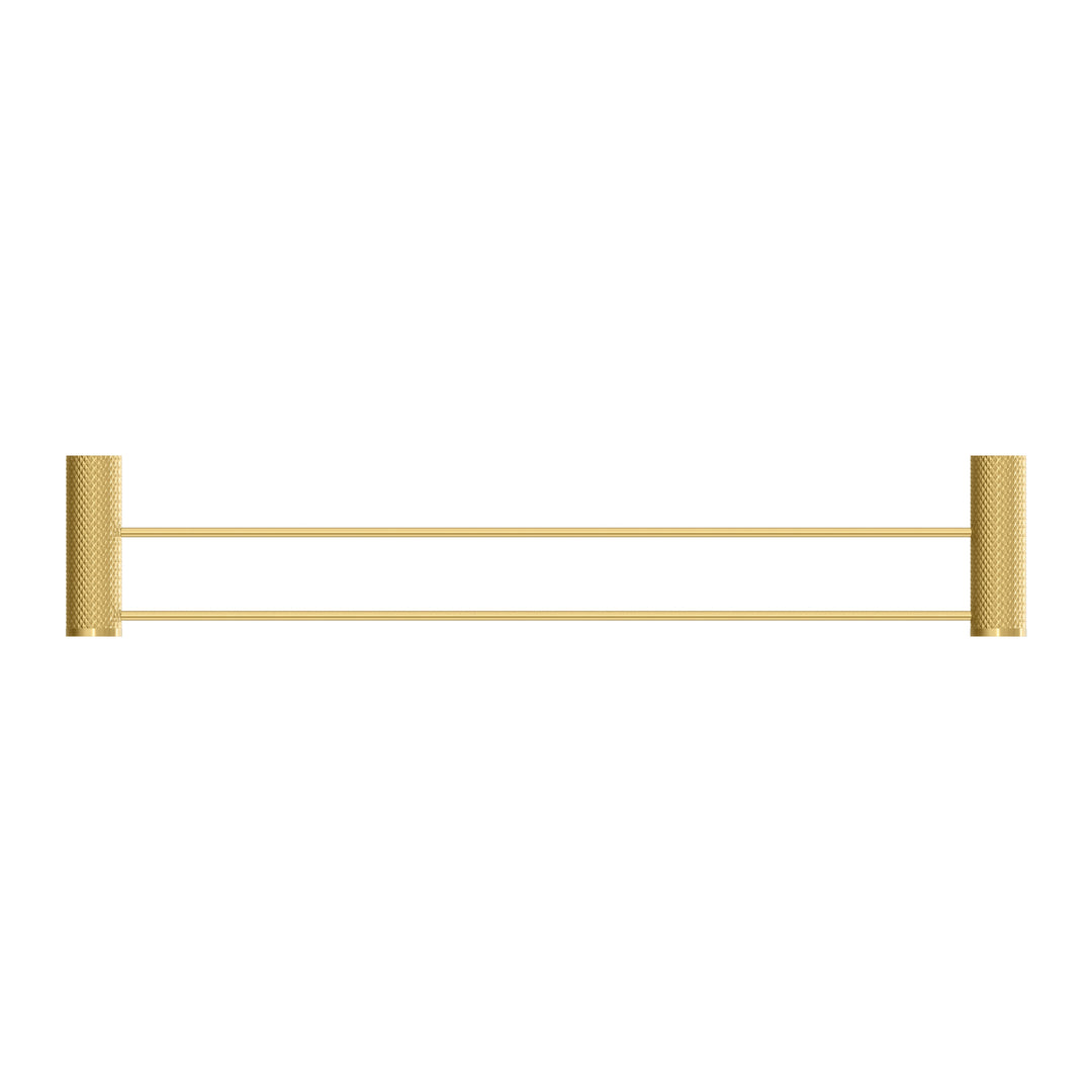 BAI 1497 Double Towel Bar 24-inch in Brushed Gold Finish