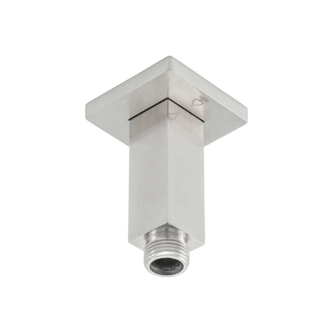 BAI 0432 Ceiling Mounted 3-inch Shower Head Arm in Brushed Nickel Finish