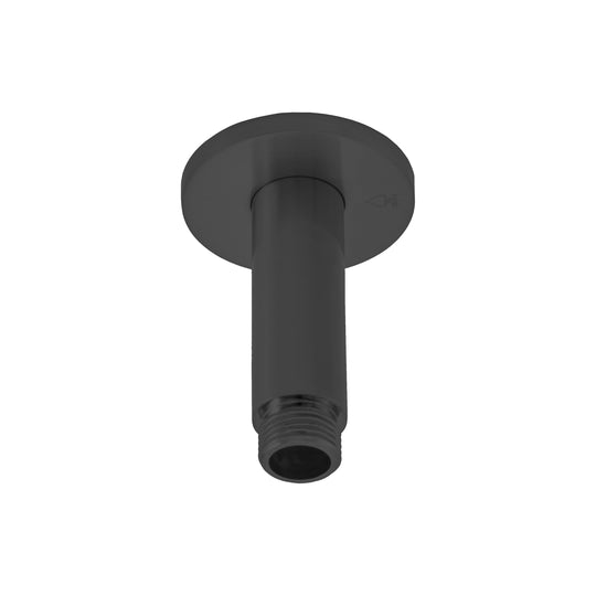 BAI 0454 Ceiling Mounted 3-inch Shower Head Arm in Matte Black Finish