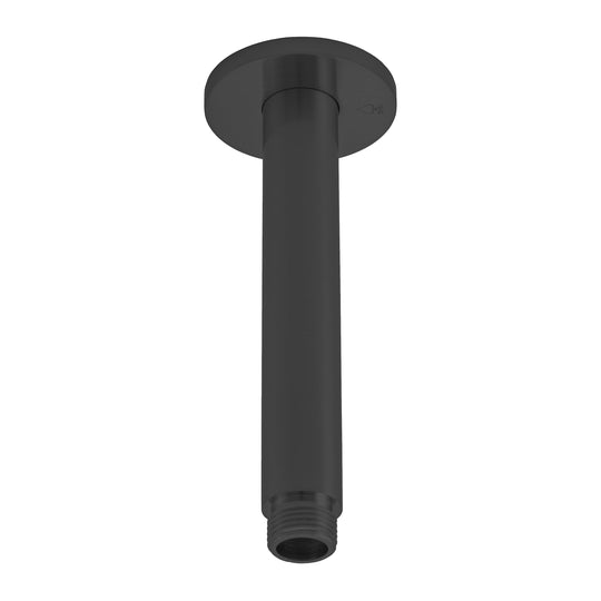 BAI 0455 Ceiling Mounted 6-inch Shower Head Arm in Matte Black Finish