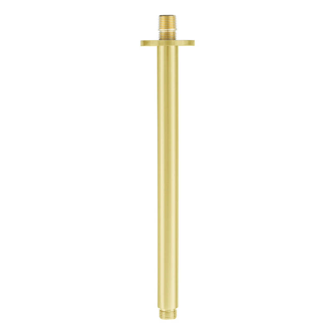 BAI 0478 Ceiling Mounted 12-inch Shower Head Arm in Brushed Gold Finish