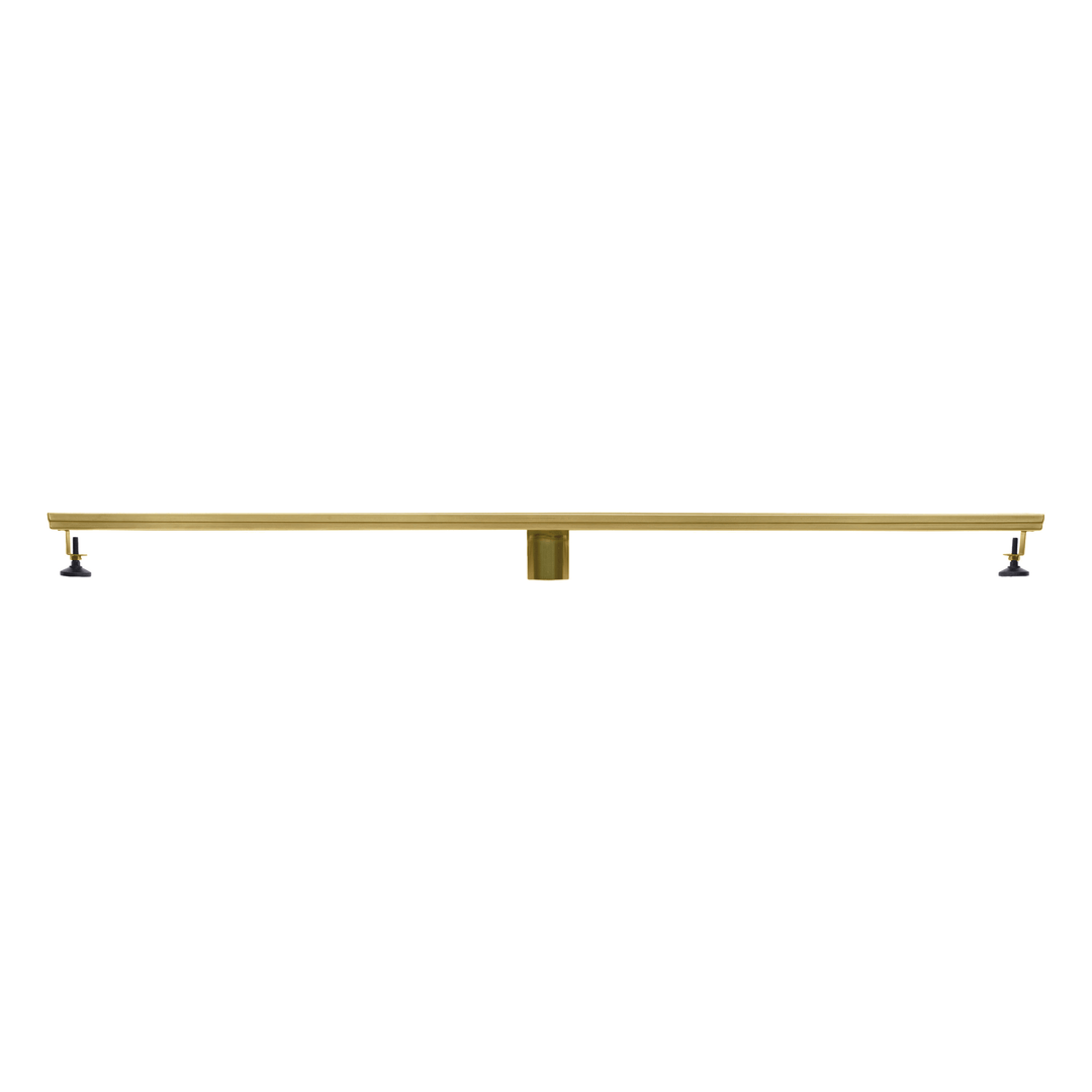 BAI 0505 Stainless Steel 60-inch Linear Shower Drain in Brushed Gold