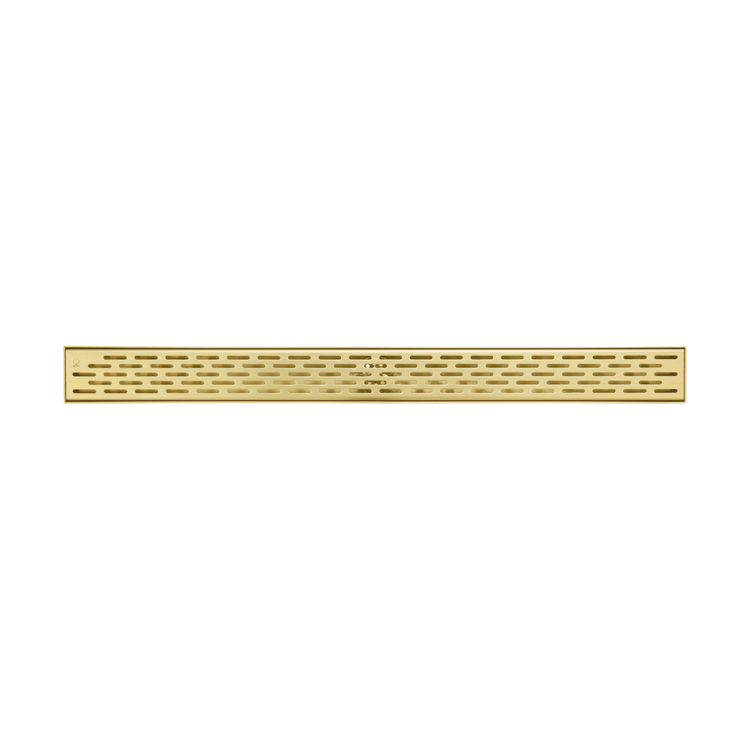 BAI 0521 Stainless Steel 36-inch Linear Shower Drain in Brushed Gold