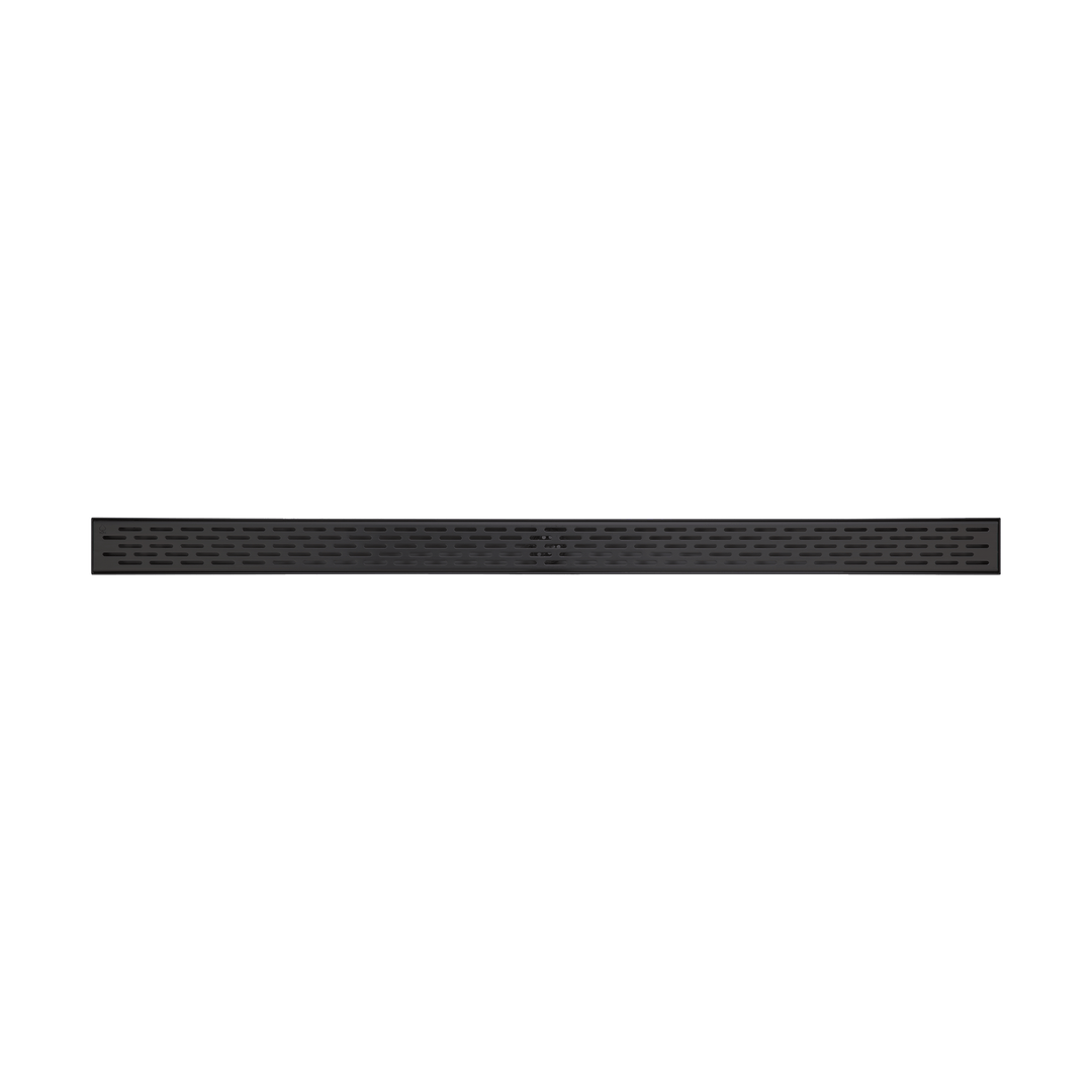 BAI 0528 Stainless Steel 48-inch Linear Shower Drain in Matte Black