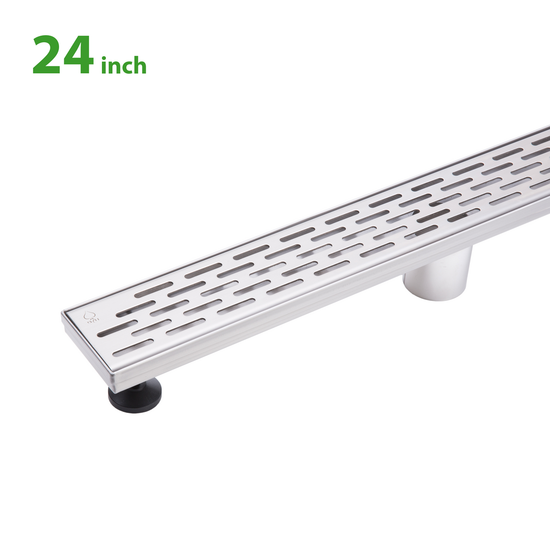 BAI 0588 Stainless Steel 24-inch Linear Shower Drain