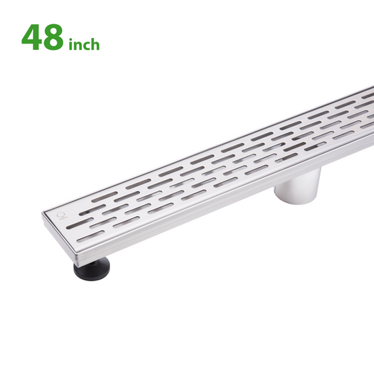 BAI 0591 Stainless Steel 48-inch Linear Shower Drain