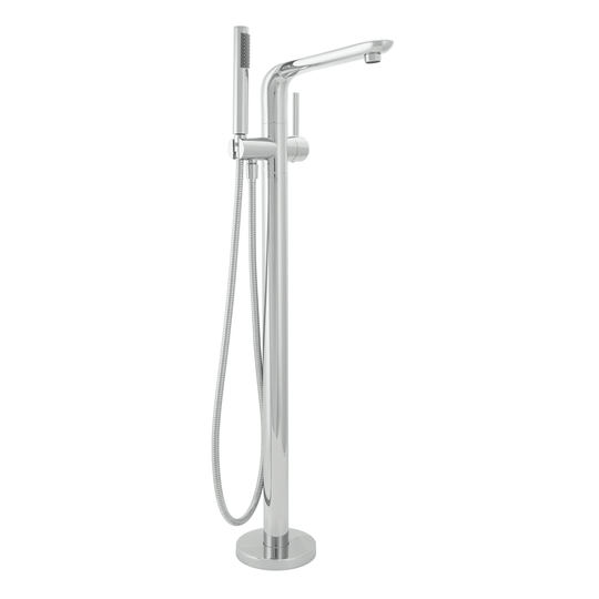 BAI 0655 Freestanding Bathtub Faucet in Polished Chrome Finish