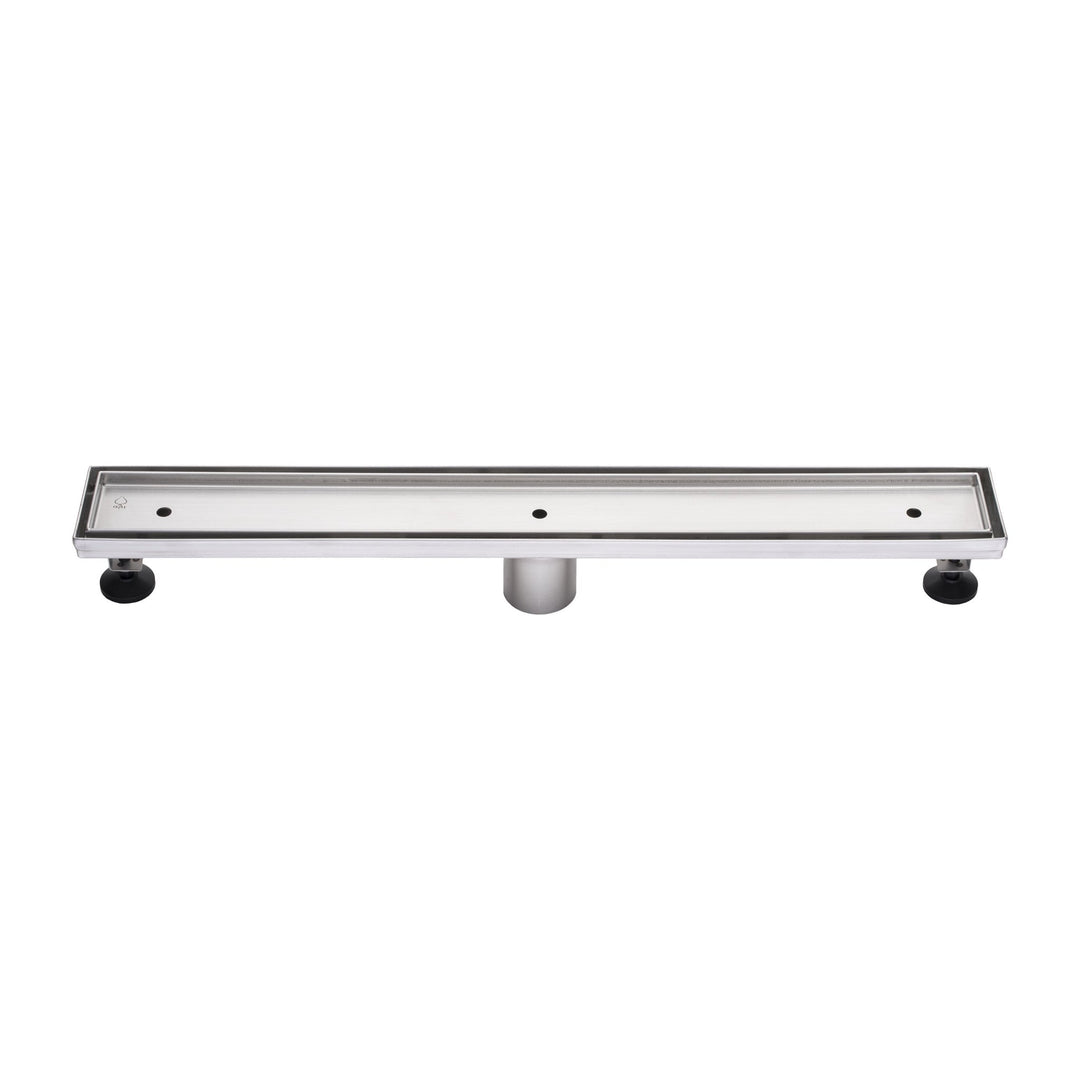 BAI 0553 Stainless Steel 24-inch Tile Insert Linear Shower Drain