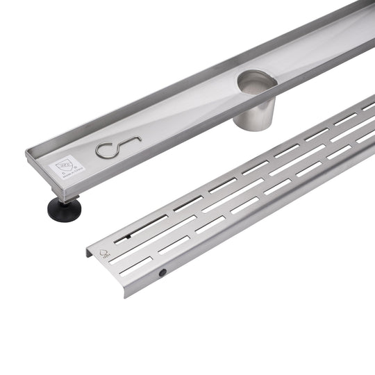 BAI 0566 Stainless Steel 48-inch Linear Shower Drain