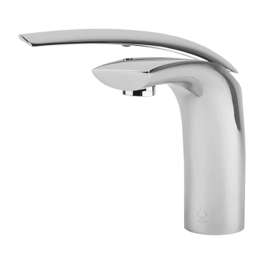 BAI 0613 Single Handle Contemporary Bathroom Faucet in Polished Chrome Finish