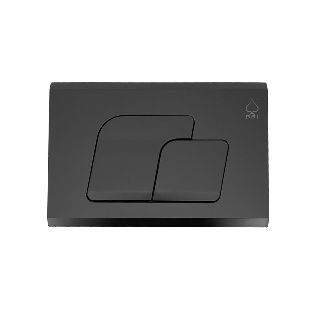 P0325 Dual Flush Buttons in Matte Black Finish for Wall Hung Toilets