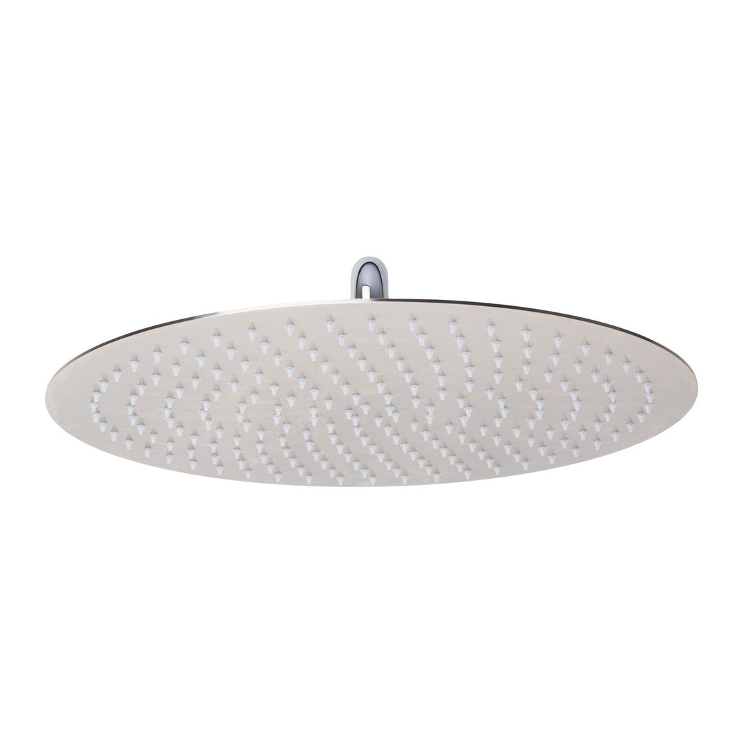 BAI 0415 Stainless Steel 16-inch Round Rainfall Shower Head in Brushed Nickel Finish