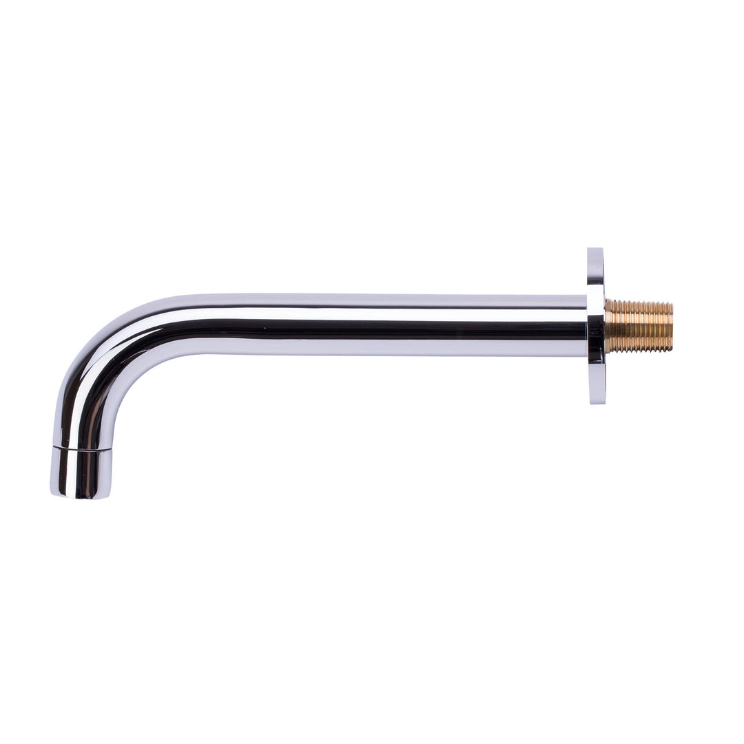 BAI 0187 Solid Brass Wall Mounted Tub Spout in Polished Chrome Finish