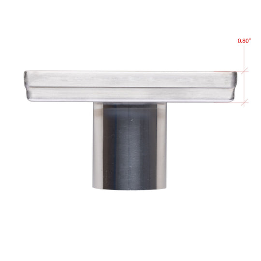 BAI 0580 Stainless Steel 5-inch Square Shower Drain